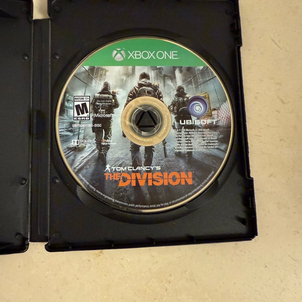 Xbox One Tom Clancy's The Division Disc‎ Only in Skyrim Case Tested
